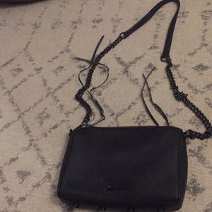Rebecca Minkoff Mini Mac crossbody purse.